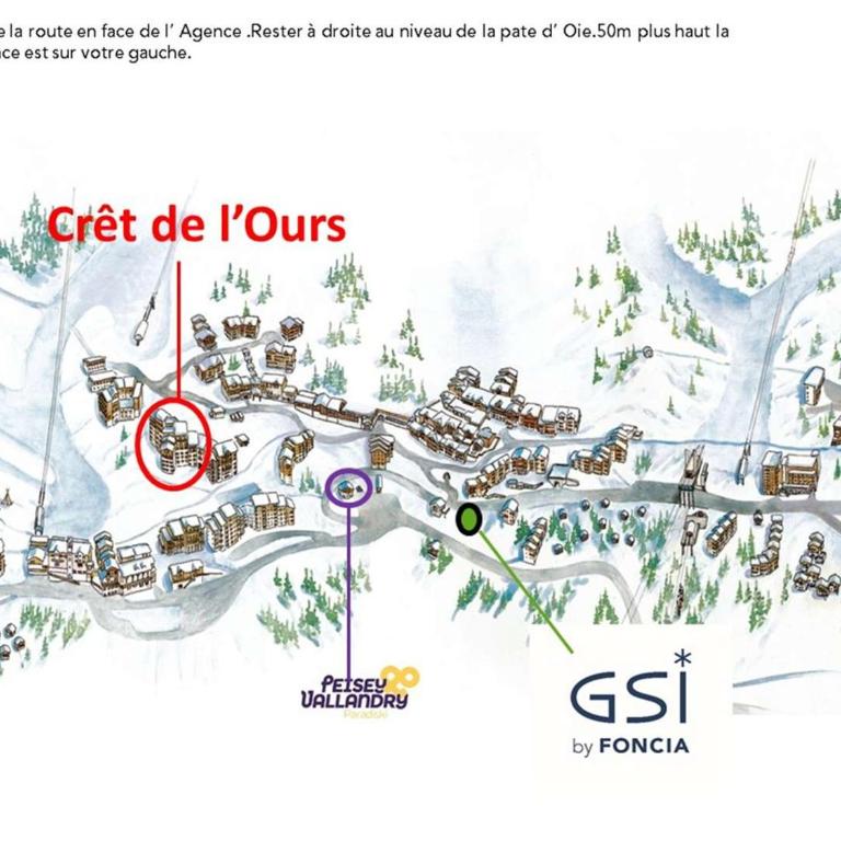 Charmant T2 5 pers, skis aux pieds, balcon, ascenseur - Vallandry - Apartamento de 1 dormitorio - 15
