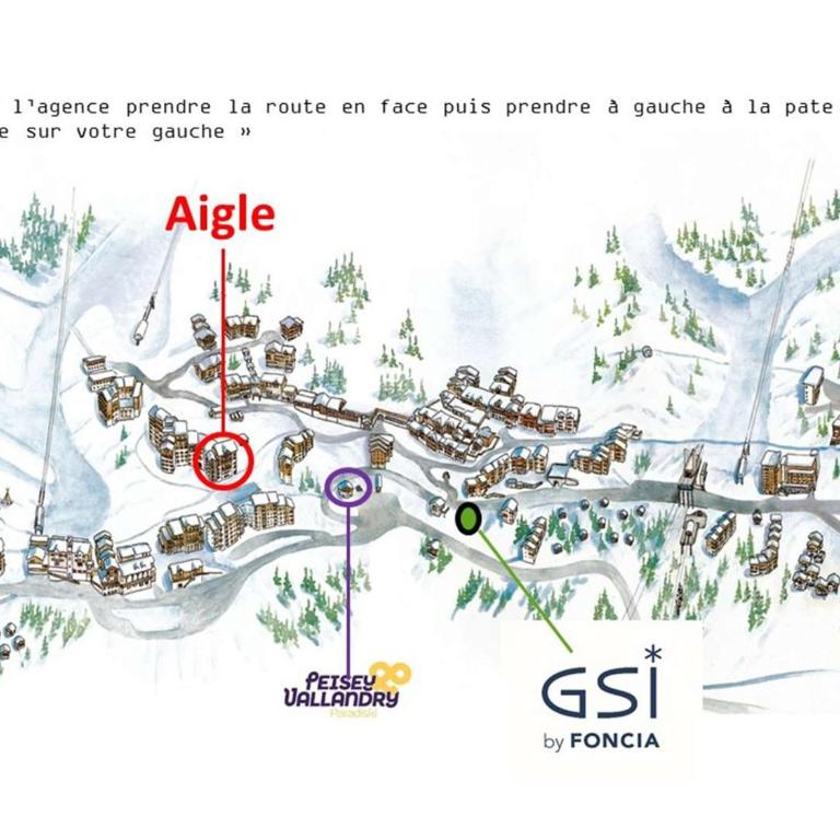 Studio rénové de 26 m² pour 4 pers avec balcon, accès pistes, animaux admis - Vallandry - Estudio - 15