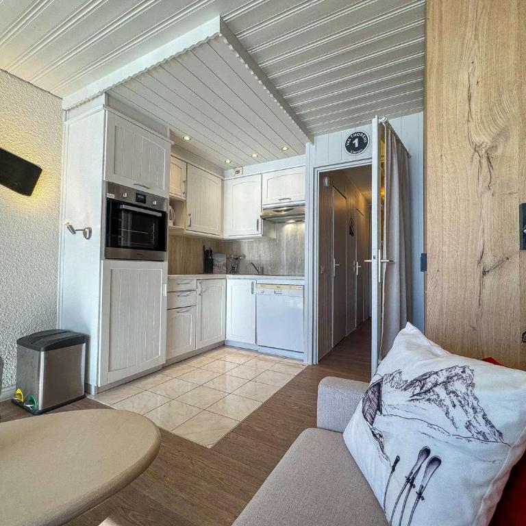Appartement Val Thorens 5 pers, Véranda, Local à skis - FR-1-637-63 - Studio - 4