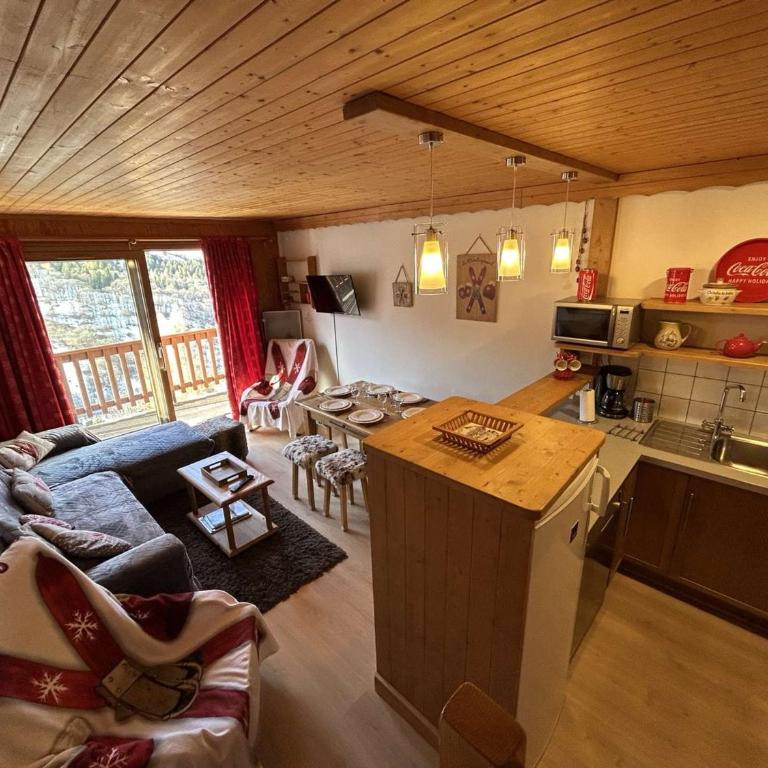 Appartement 3 pièces, 6 pers, proche pistes, parking - FR-1-180-365 - Appartement (6 Adultes) - 1