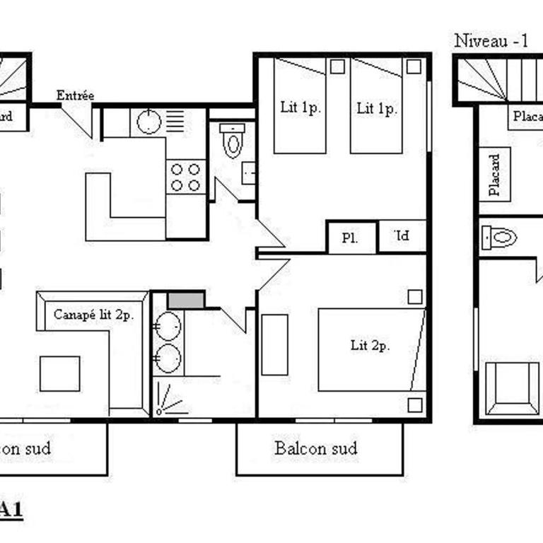 Appartement cosy 4 pièces avec linge inclus, pour 6 personnes à Méribel, proche des remontées mécaniques - FR-1-180-621 - Apartment - 30