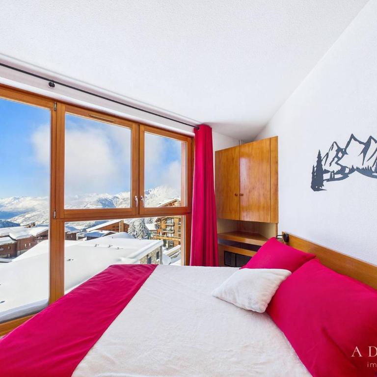 Appartement 2 Pièces - Balcon Ouest, Proche Pistes et Commerces - 4 Pers, 2* - FR-1-398-516 - Appartement (6 Adultes) - 8