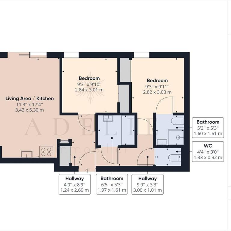 Agréable 3P au calme avec parking à La Rosière - FR-1-398-542 - Appartement (6 Adultes) - 10