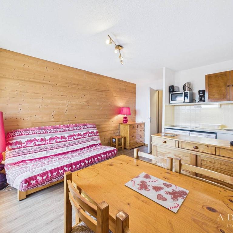 Studio 5 pers au pied des pistes avec balcon, parking inclus - FR-1-398-589 - Studio - 12