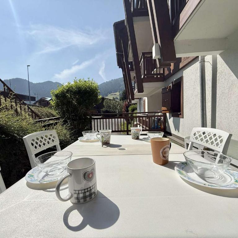 Appartement cosy à 500m du centre, 5 pers, terrasse, parking, casier à ski - Praz-sur-Arly - Appartement 1 Chambre - 19