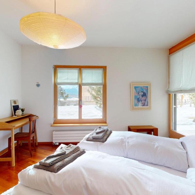 Abitaziun Crusch 5 3 - Samedan - Apartment mit Blick auf die Berge - 7
