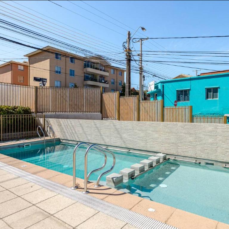 Depto en viña del Mar Wifi, estacionamiento, cerca mall arauco, playa - Three-Bedroom Apartment - 7