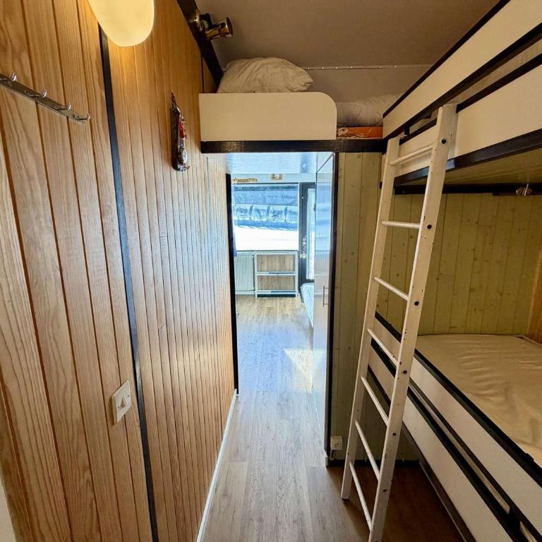 Studio 4 pers. sur les pistes à Flaine, parking, casier à skis, terrasse - FR-1-687-75 - Studio - 9