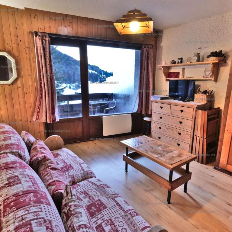 Studio cosy pour 4 au Grand-Bornand avec balcon - FR-1-458-207 - Studio - 14