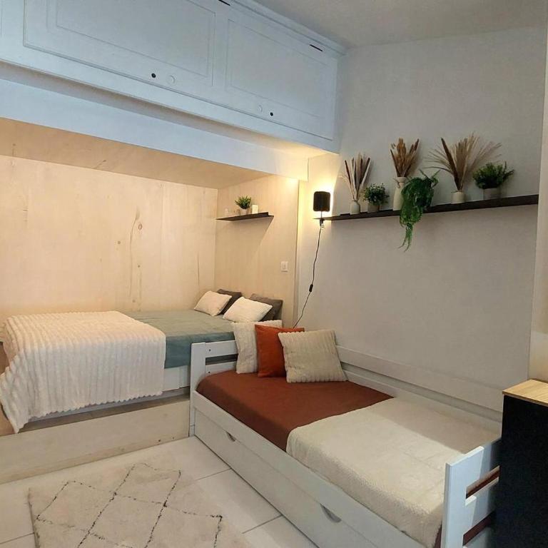 Duplex Mezzanine 5 pers. · Ski aux pieds · Vue Mont Blanc - FR-1-346-426 - Appartement - 17