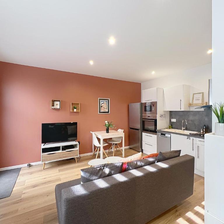 Le Rémois - Appartement rare - Cour privée - Parking - Reims - Appartamento con 1 Camera da Letto - 21