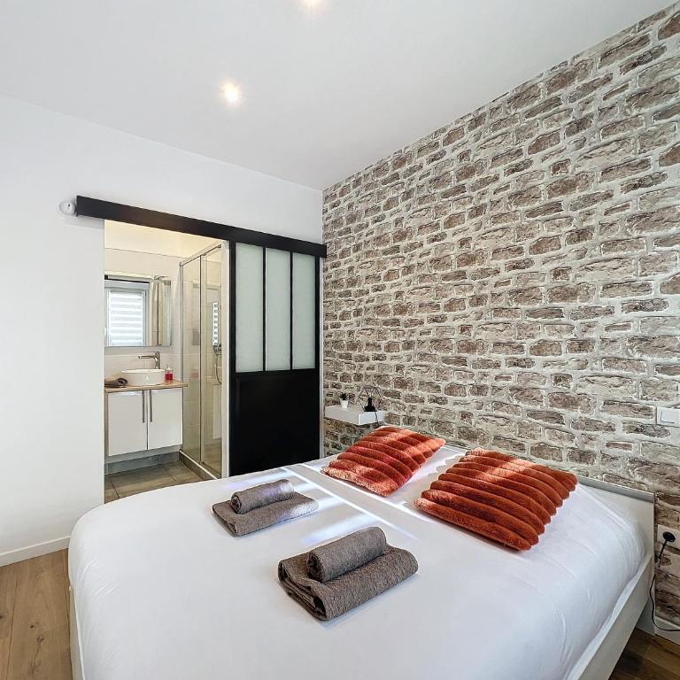 Le Rémois - Appartement rare - Cour privée - Parking - Reims - Appartamento con 1 Camera da Letto - 9