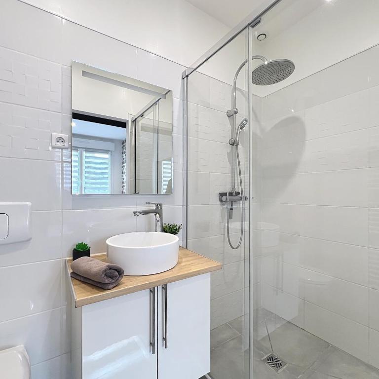 Le Rémois - Appartement rare - Cour privée - Parking - Reims - Appartamento con 1 Camera da Letto - 4