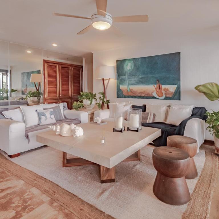 Private Beach Front with a Spectacular View - Apartamento con 3 dormitorios - Frente al océano - 17