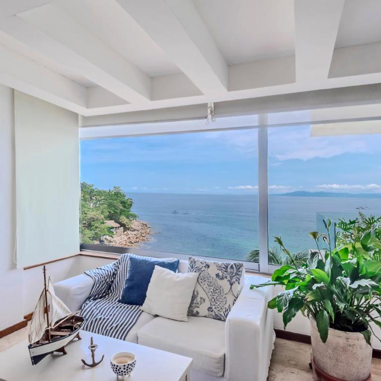 Private Beach Front with a Spectacular View - Apartamento con 3 dormitorios - Frente al océano - 6