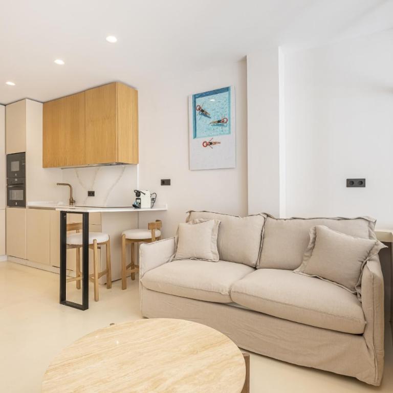 Bright Scandi-Style Studio with Stunning Garden Views - Estudio con vistas a la piscina - 4