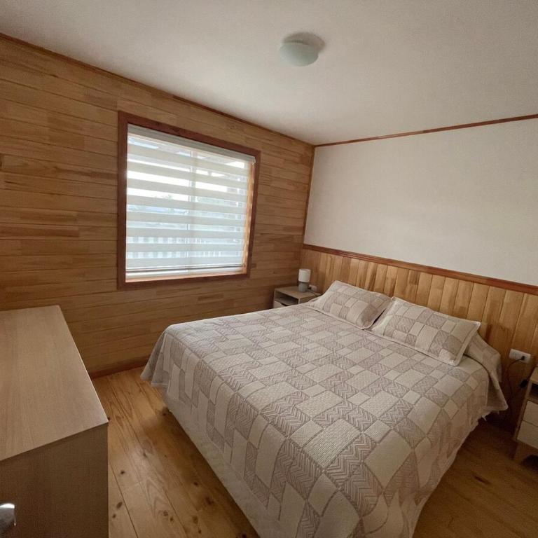 Cabaña Vista Tres Volcanes Caburgüa - Three-Bedroom Chalet - 14