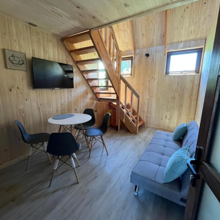 Cabañas Bordelafken Licanray - One-Bedroom Apartment - 6