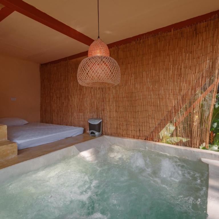Cabaña El Mamoncillo - Jacuzzi Privado con Calefacción y Malla Catamarán - Cerca a Medellín - Villa de 2 dormitorios - 8