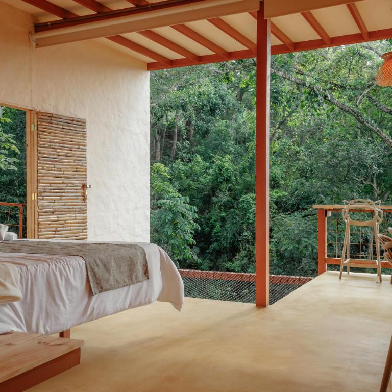 Cabaña El Mamoncillo - Jacuzzi Privado con Calefacción y Malla Catamarán - Cerca a Medellín - Villa de 2 dormitorios - 3
