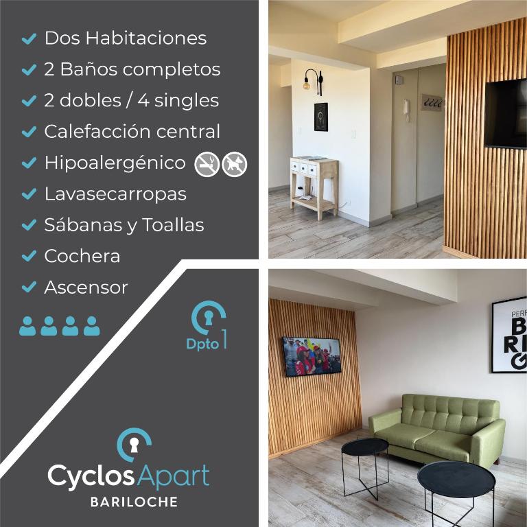 CyclosApart Bariloche - Apartamento de 2 dormitorios - 10
