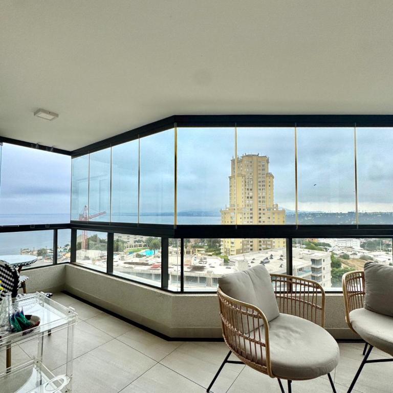 Increíble Departamento Vista Al Mar Concón - Three-Bedroom Apartment - 9