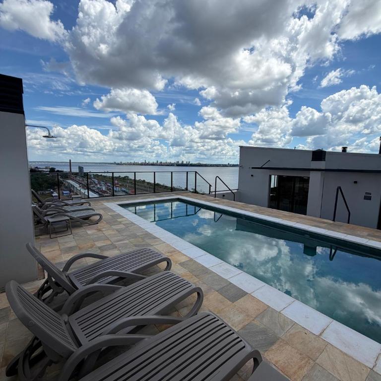 Paraná Playa Costanera departamento Premium de 2 dormitorios con Parking, vistas y terraza! - Two-Bedroom Apartment - 58