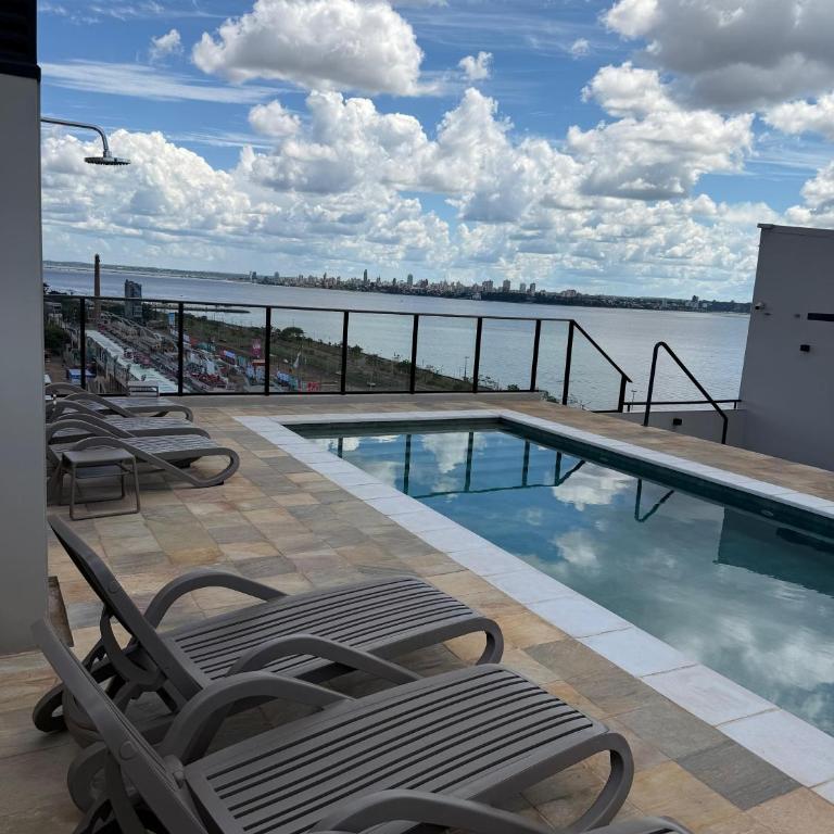 Paraná Playa Costanera departamento Premium de 2 dormitorios con Parking, vistas y terraza! - Two-Bedroom Apartment - 56