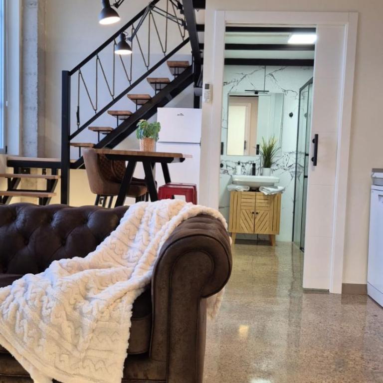A4 Nuevo Impresionante Apartamento Industrial wifi gratis hasta 4 os encantará - Two-Bedroom Apartment - 48