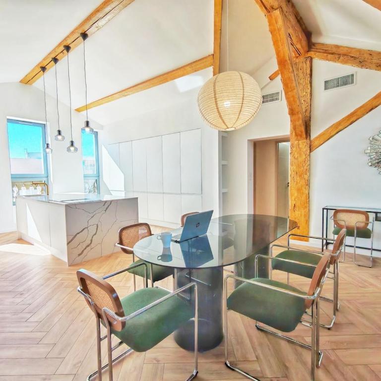 Le Quai Nîmois Climatisé Au pied de la Gare - Apartamento de 3 dormitorios - 10