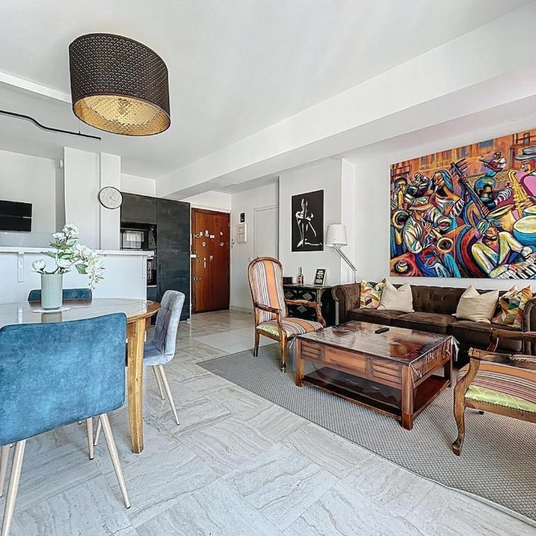 69m2, balcon vue mer, 2 salles de bain - Apartment mit 2 Schlafzimmern - 7