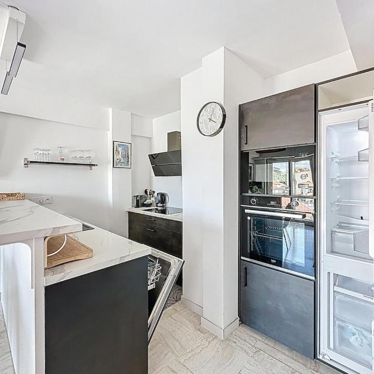 69m2, balcon vue mer, 2 salles de bain - Apartment mit 2 Schlafzimmern - 16