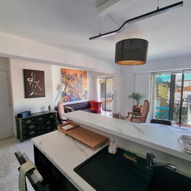 69m2, balcon vue mer, 2 salles de bain - Apartment mit 2 Schlafzimmern - 25