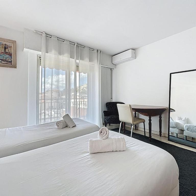 69m2, balcon vue mer, 2 salles de bain - Apartment mit 2 Schlafzimmern - 26