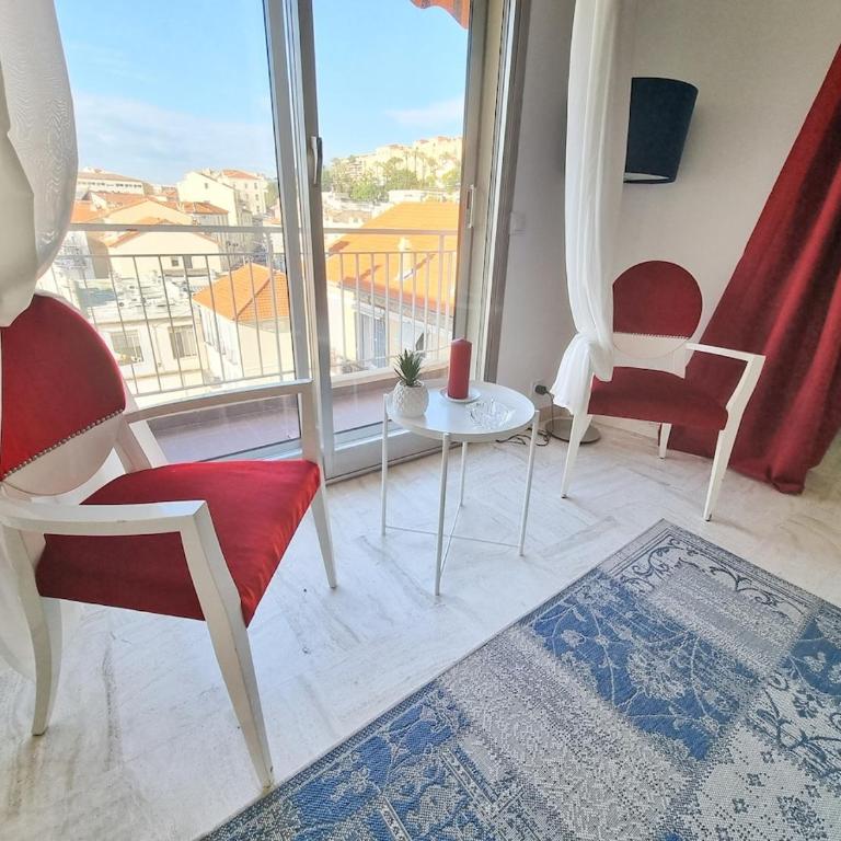 69m2, balcon vue mer, 2 salles de bain - Apartment mit 2 Schlafzimmern - 29