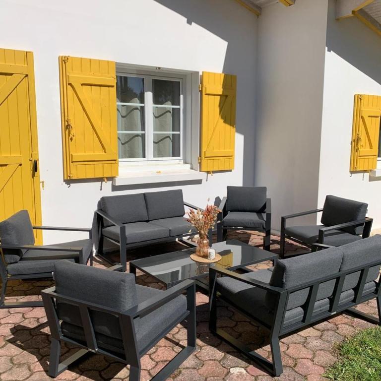 Villa Graine des pins, 14 personnes, proche Océan - Maison 6 Chambres - 3