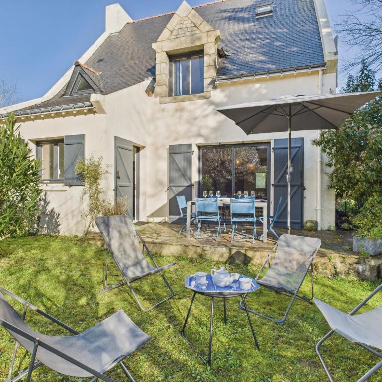Au bord du Golfe, maison pour 8 avec jardin - Maison de Vacances - 1