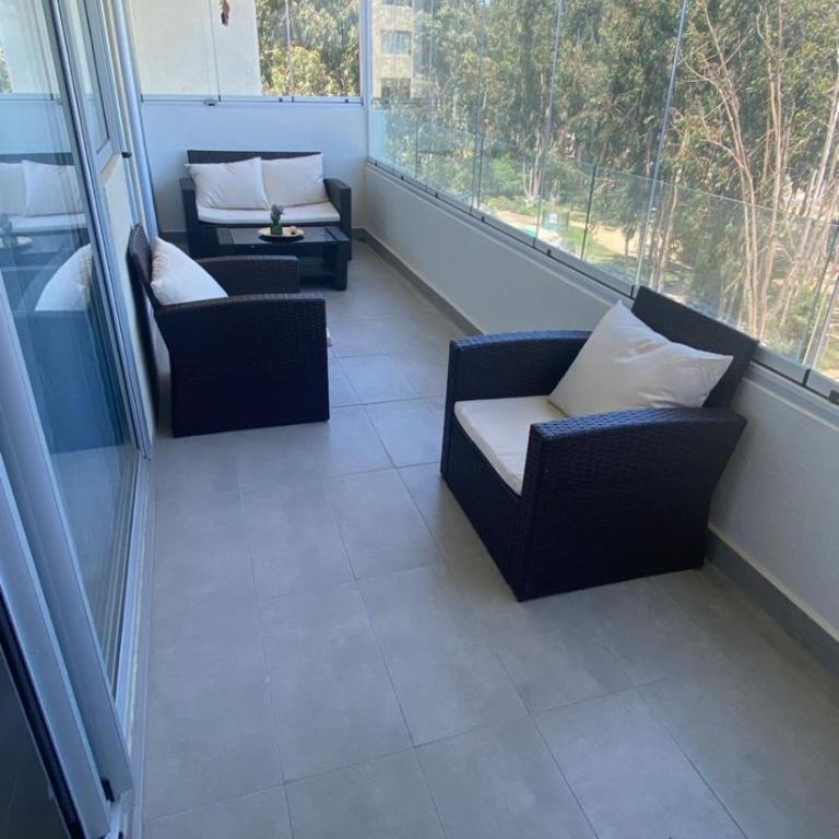 Fantastico y Nuevo Los Castaños Algarrobo Norte, Piscinas Jacuzzi Gym, Wifi Home Office Viñas en Casablanca - Three-Bedroom Apartment - 34