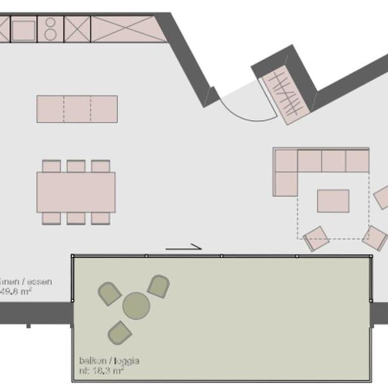 The View - Suite mit 2 Schlafzimmern - 11