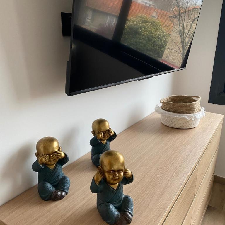 carpe diem T4 centre ville climatisé garage rénové - Apartment mit 3 Schlafzimmern - 54