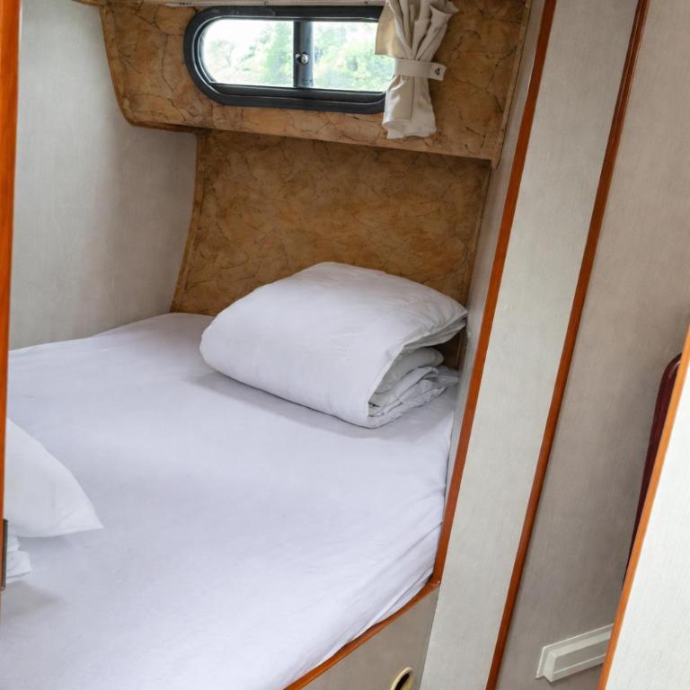 Bateau 6 personnes sans permis terrasse à quai ou Supplément Navigation - Mobilheim - 8