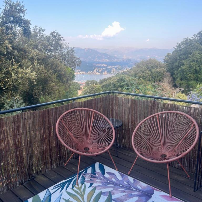 Villa avec piscine et vue sur la baie d'Ajaccio - Villa 2 Chambres - 1
