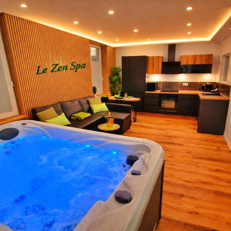 ZEN SPA-4 Pers-Jacuzzi-Parking-Clim-Colmar - Appartement 1 Chambre - 5