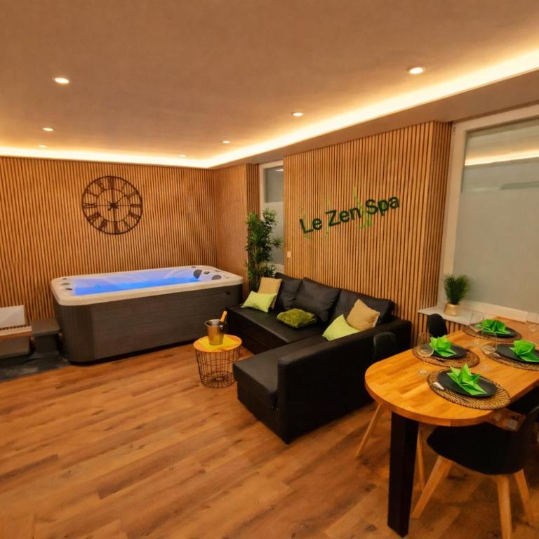 ZEN SPA-4 Pers-Jacuzzi-Parking-Clim-Colmar - Appartement 1 Chambre - 4