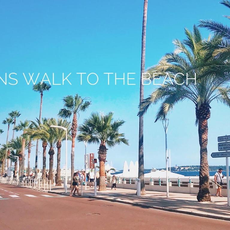2 Bedrooms Apartment-Cannes Center Suquet-2mins to Beach & 10mins to Palais-AirConditioning & FiberWifi - Appartement 2 Chambres - Vue sur Jardin - 15