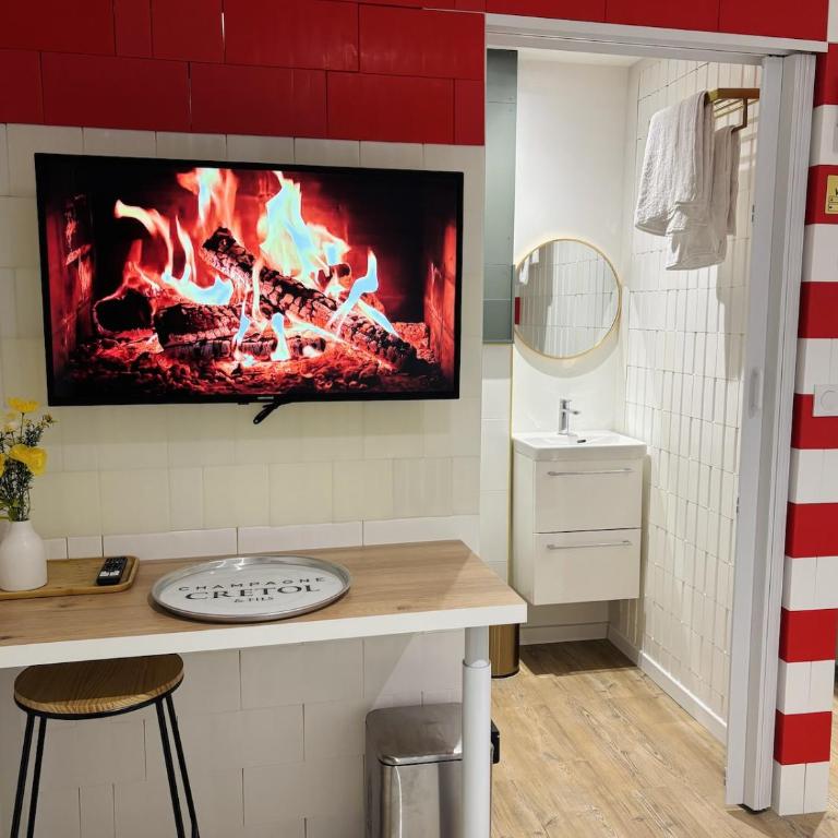 Le cozy Cathedral Reims - Apartment mit 1 Schlafzimmer - 14