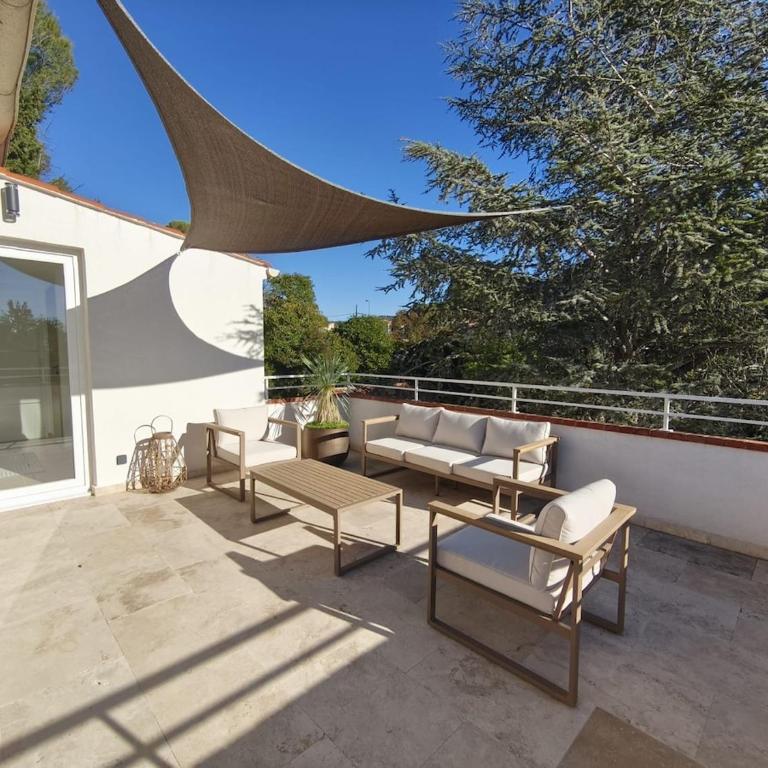 Cosy Riviera Apartment with Terrace near the beach - Apartment mit 2 Schlafzimmern - 1