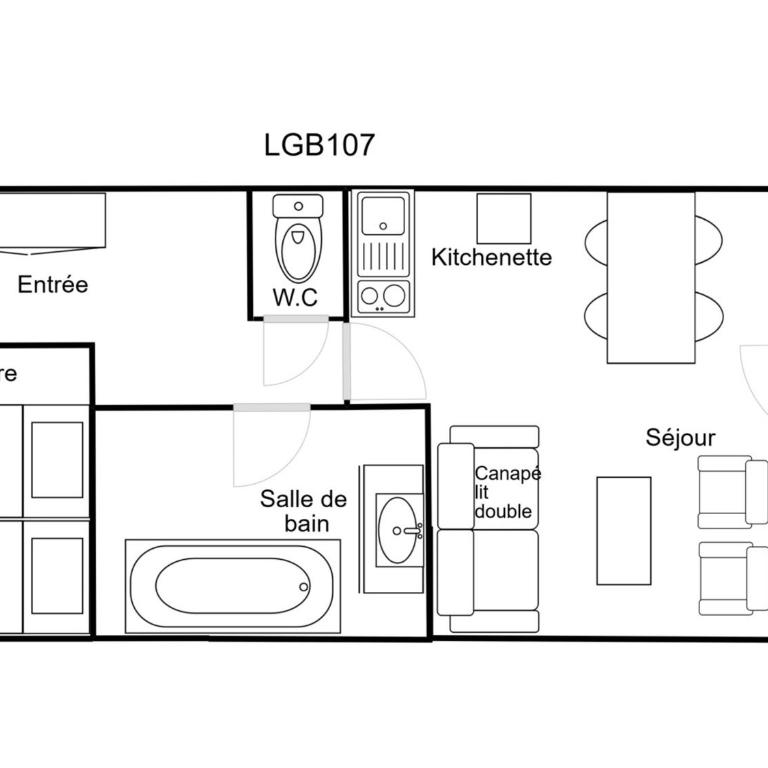 2 Pièces Confortable, Skis aux Pieds, Proche Commerces - FR-1-182A-36 - Appartement - 11