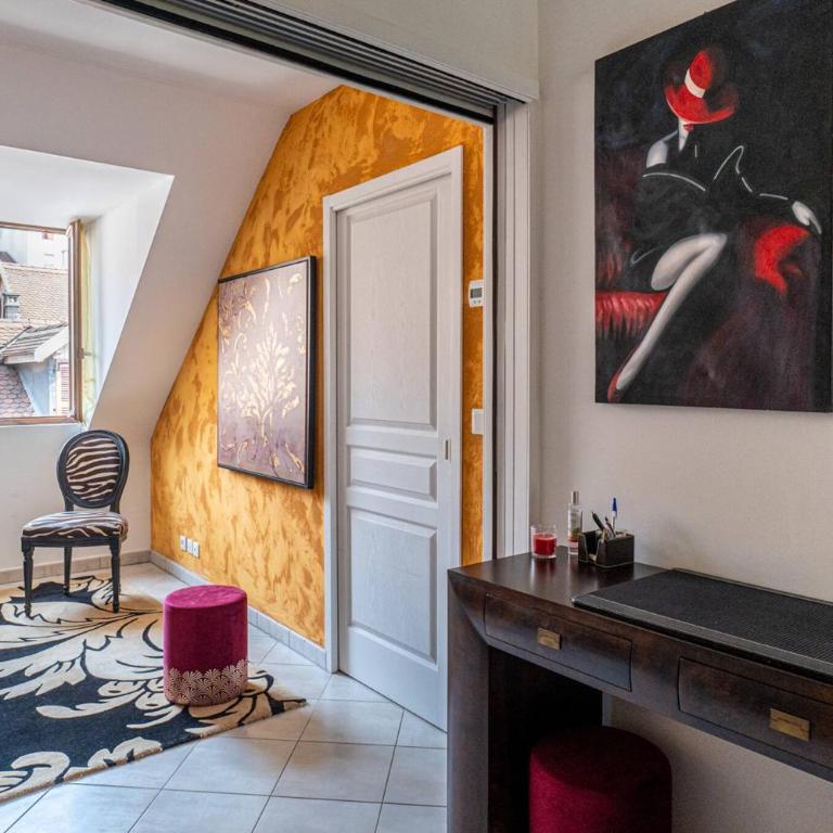 Carnot Duplex, spacieux 3 pièces avec 2 chambres sur les rue piétonnes - Maisonette-Apartment - 14