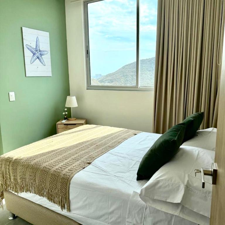 apartamento a 1 cuadra de la playa piso 21 - Apartamento de 2 dormitorios - 4